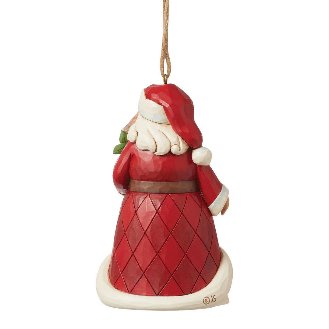 12 Days Christmas - Santa Worldwide Event Ornament by Jim Shore
