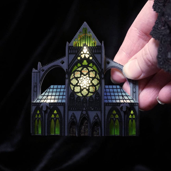 Cathedral *Light-Up* Brooch