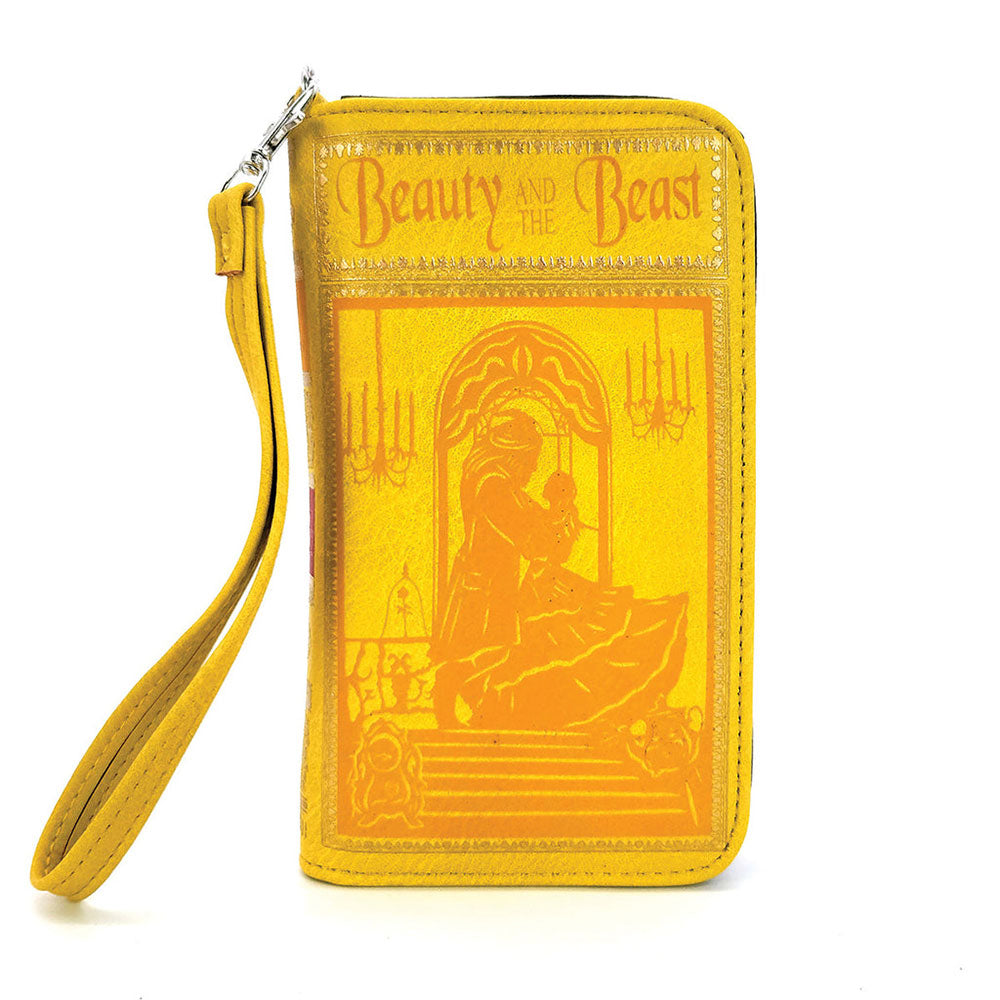 Beauty And The Beast Book Wallet In Vinyl by Book Bags