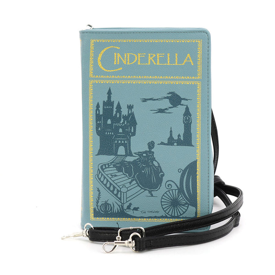 Cinderella Book Clutch Bag In Vinyl by Book Bags
