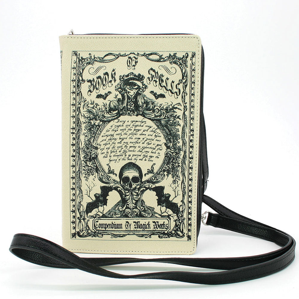 Compendium Of Magick Works Book Clutch In Vinyl by Book Bags