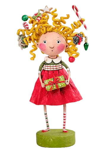 Gabby Giftmas Christmas Figurine by Lori Mitchell — 6.5-Inch Poly