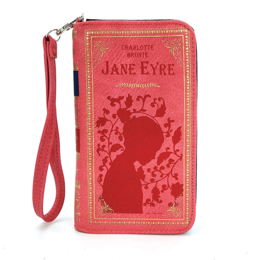 Jane Eyre Wallet In Vinyl by Book Bags