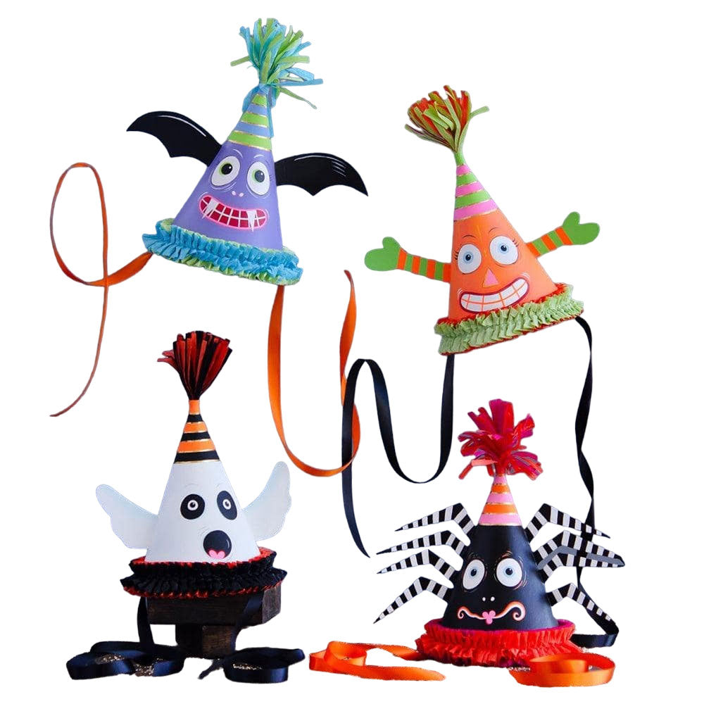 Kooky Spooky Party Hats by GlitterVille