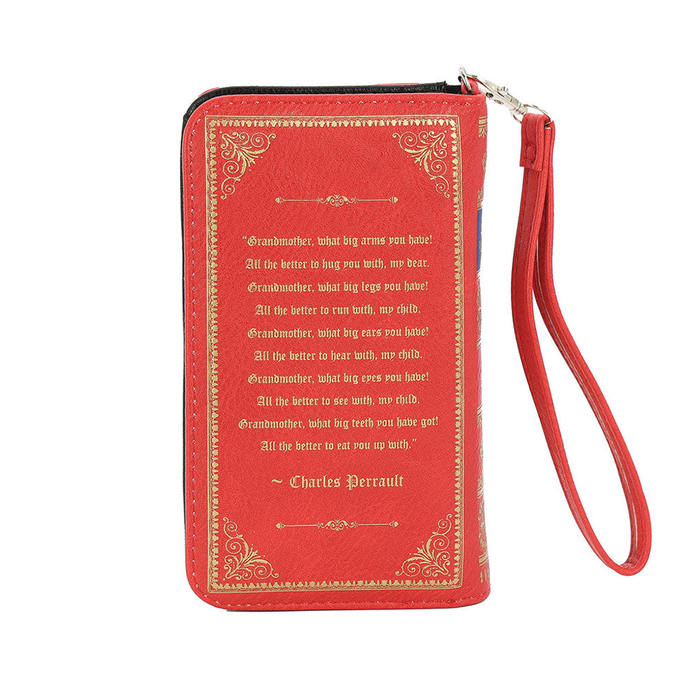 Little Red Riding Hood Book Wallet In Vinyl by Book Bags