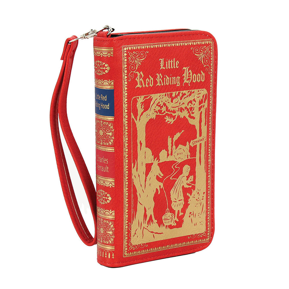 Little Red Riding Hood Book Wallet In Vinyl by Book Bags