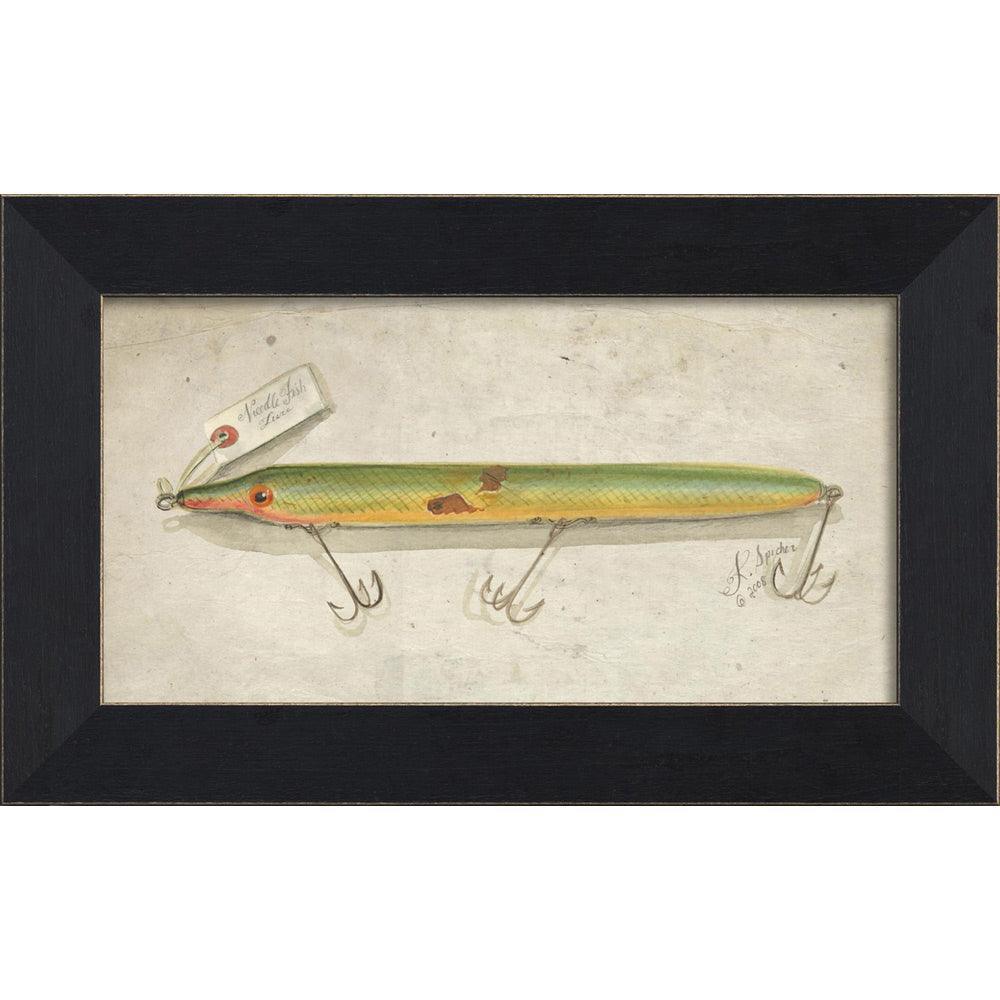 Needle Fish Lure Wall Art By Spicher and Company