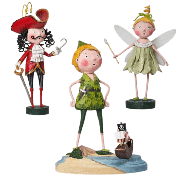 Neverland Set of 3 Figurines by Lori Mitchell - Quirks!