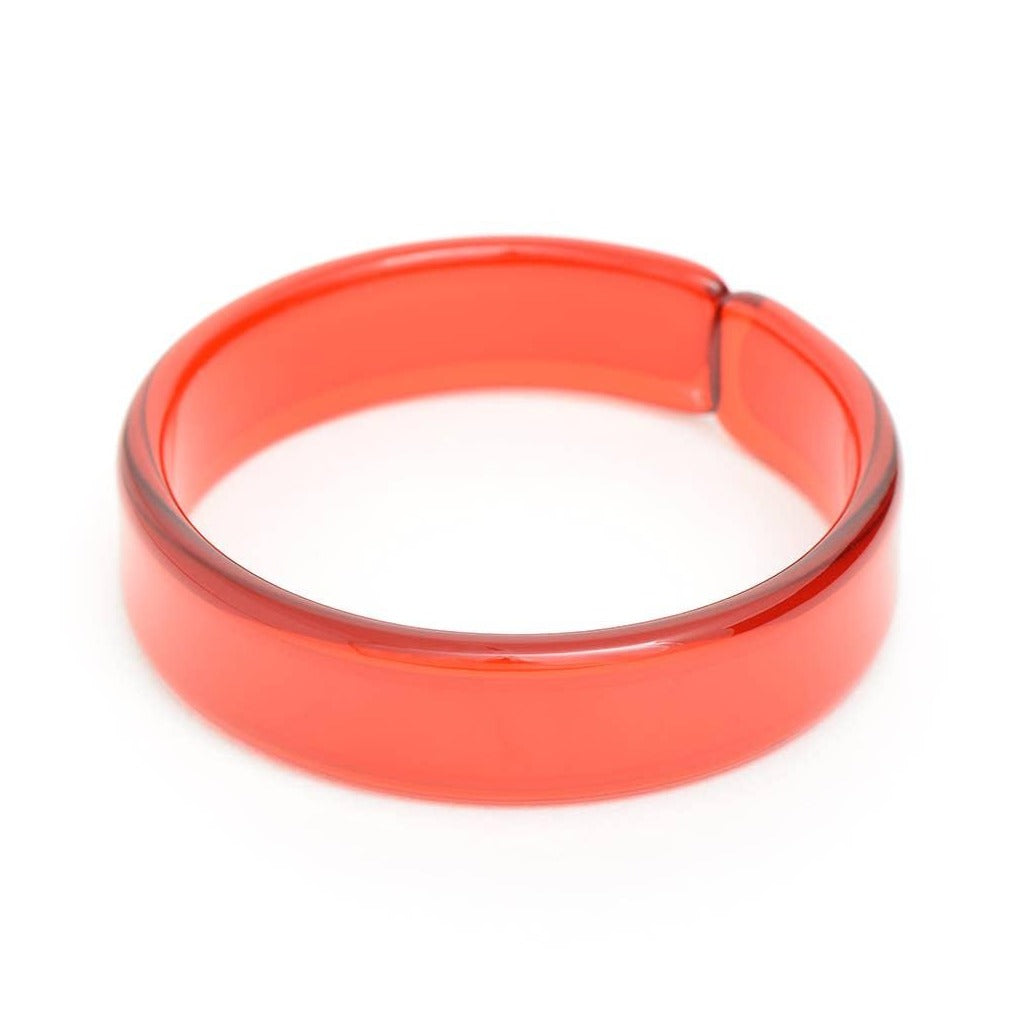Party Resin Acrylic Stacking Bangle Bracelet RED - Quirks!