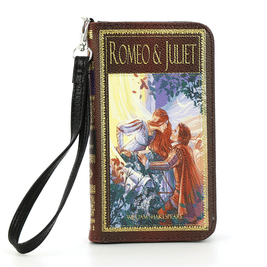 Romeo And Juliet Book Wallet In Vinyl by Book Bags
