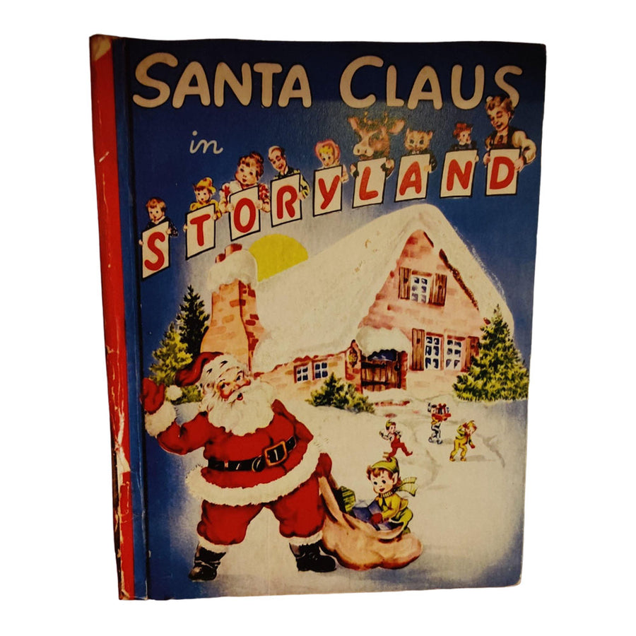 Storyland Christmas Book Cover Wood Cutouts by Sawmill Shop