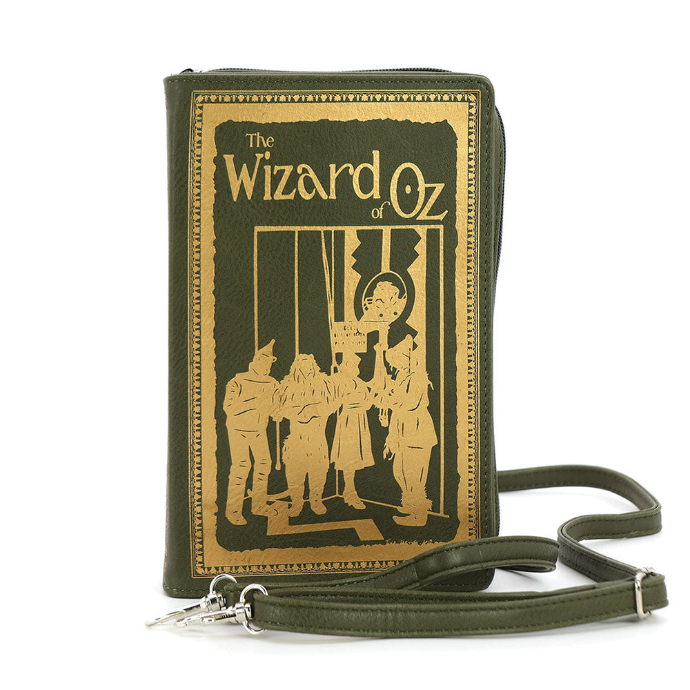 Wizard Of Oz Book Clutch Bag In Vinyl Material by Book Bags