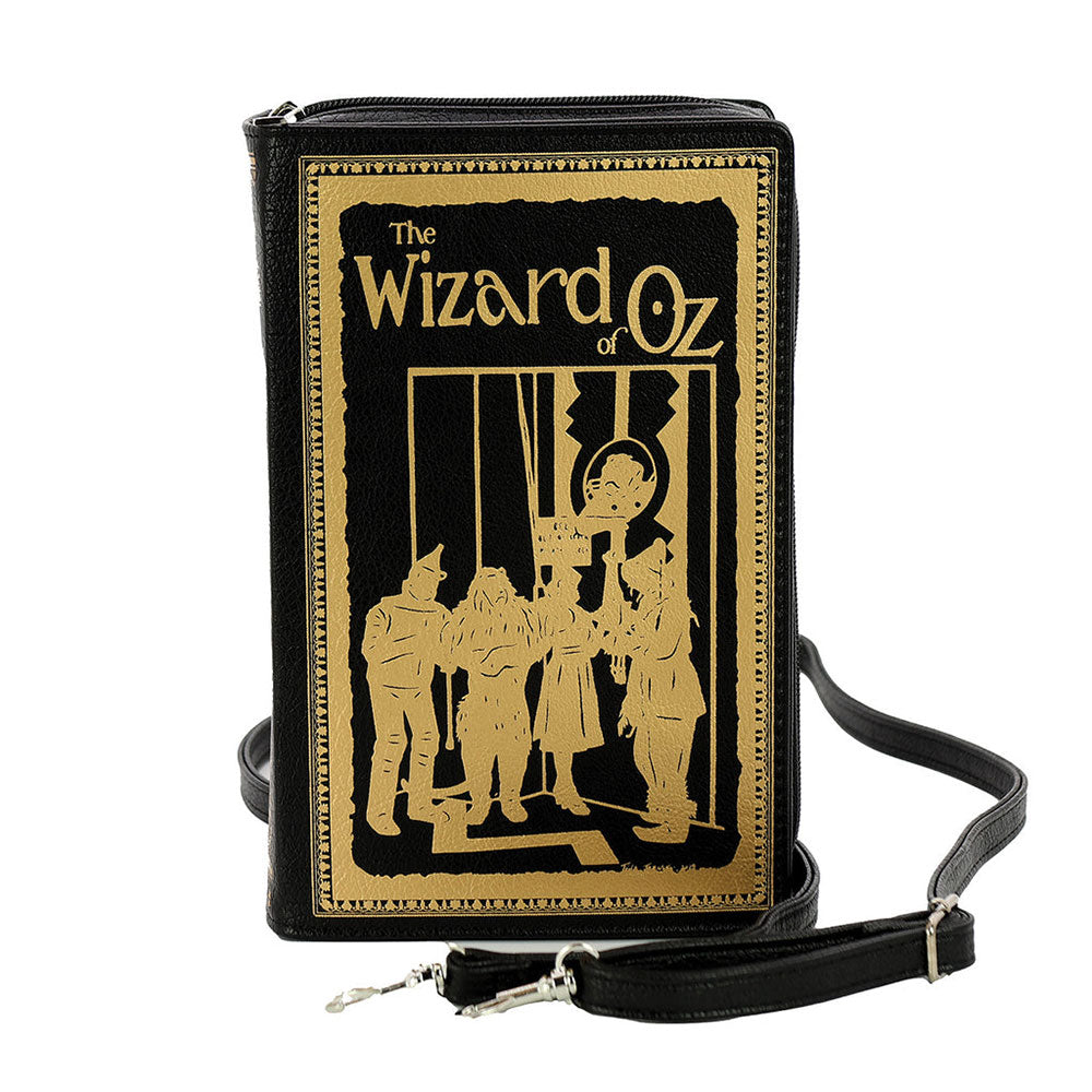 Wizard Of Oz Book Clutch Bag In Vinyl Material by Book Bags
