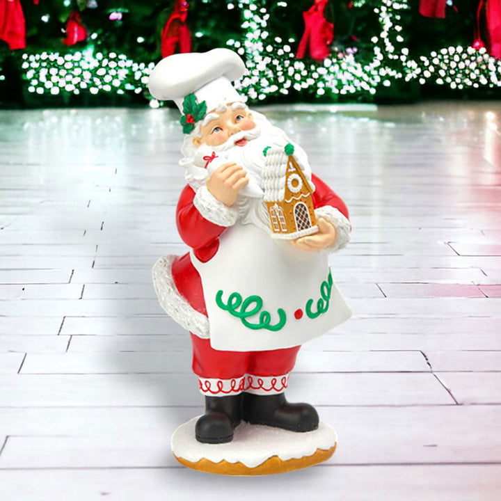 15" Sprinkles Santa w/Candy House by December Diamonds image