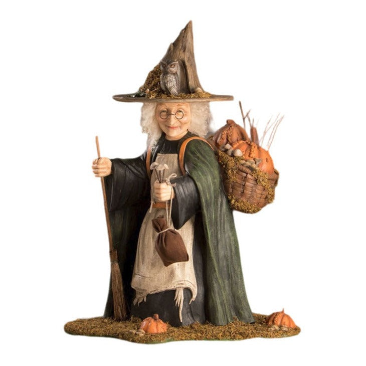 Woodsy Wrenna Witch by Bethany Lowe image