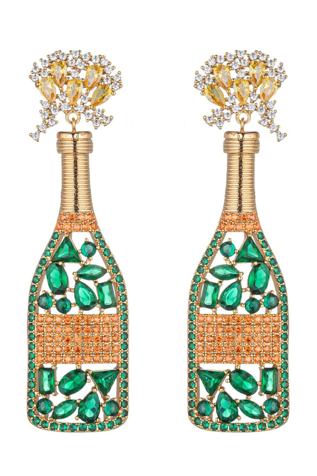 Pop Champagne Drop Earrings