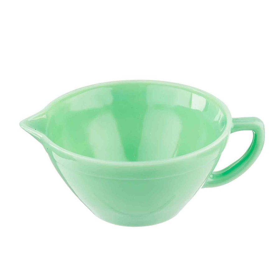 Jadeite Glass Collection mixing bowl With Handle