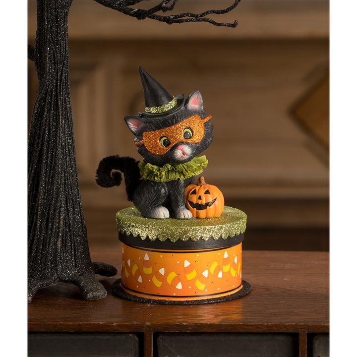 Halloween Kitty Binks on Box by Bethany Lowe image 1