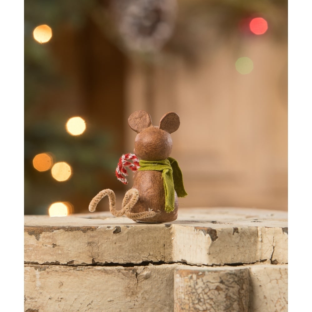 Little Mouse with Candy Canes by Bethany Lowe