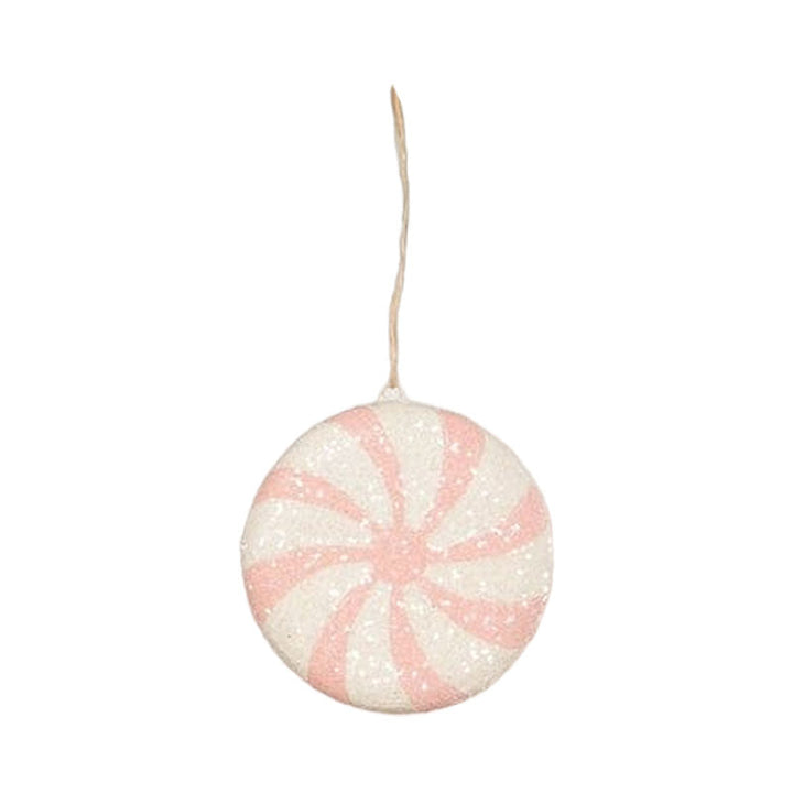 Pink Peppermint Ornament by Bethany Lowe
