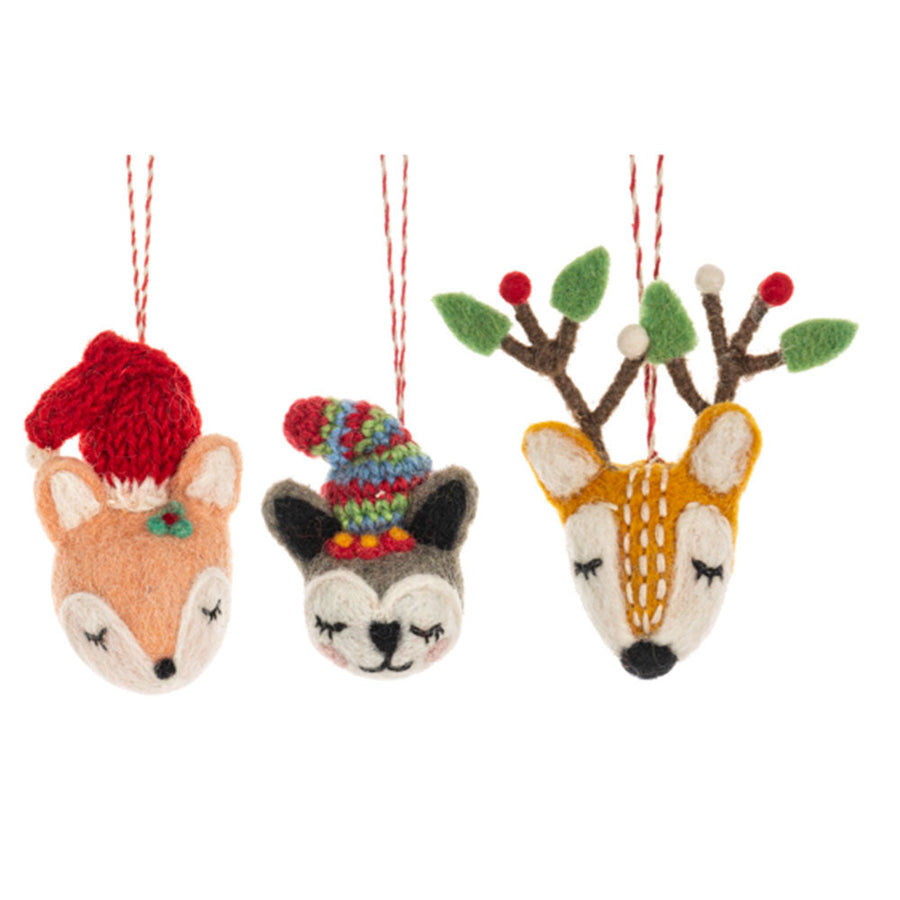 Wool Winter Pal Ornaments (12 pc. ppk.) by Ganz image