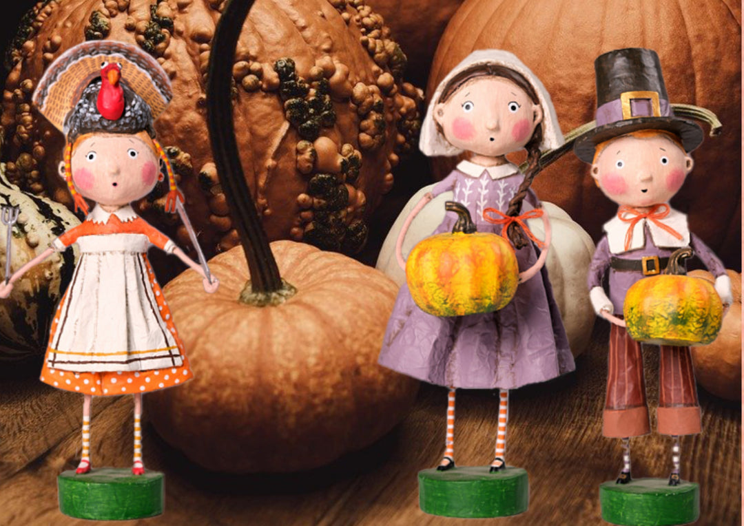 Give Thanks with Lori Mitchell's 2024 Folk Art Thanksgiving Collection!