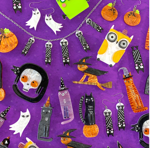 A purr-fect Halloween collection by Erstwilder x Terry Runyan