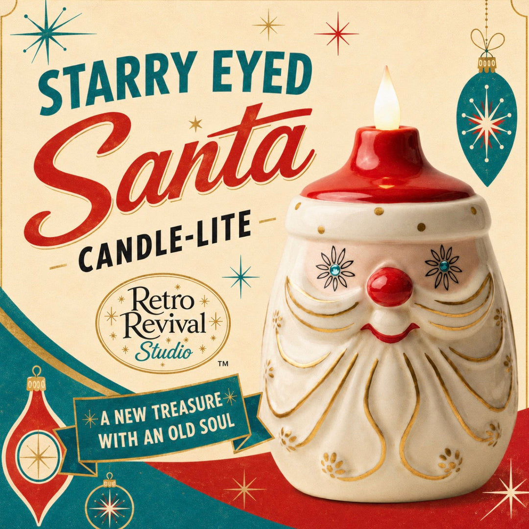 Starry Eyed Santa Candle-Lite: The Mid-Century Holt Howard Christmas Collectible You've Been Waiting For