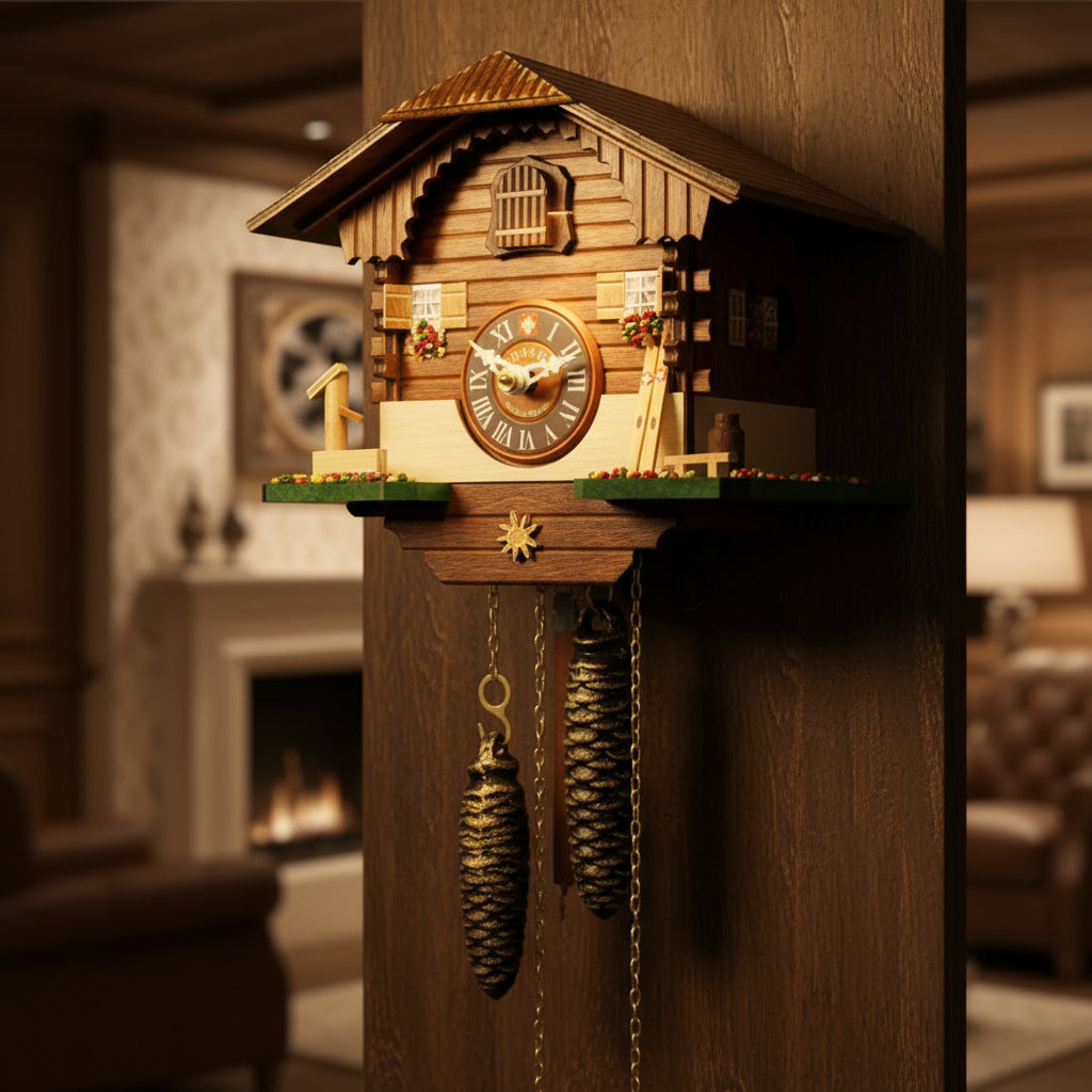 Timeless Swiss Craftsmanship: Cuckoo Clocks by Loertscher