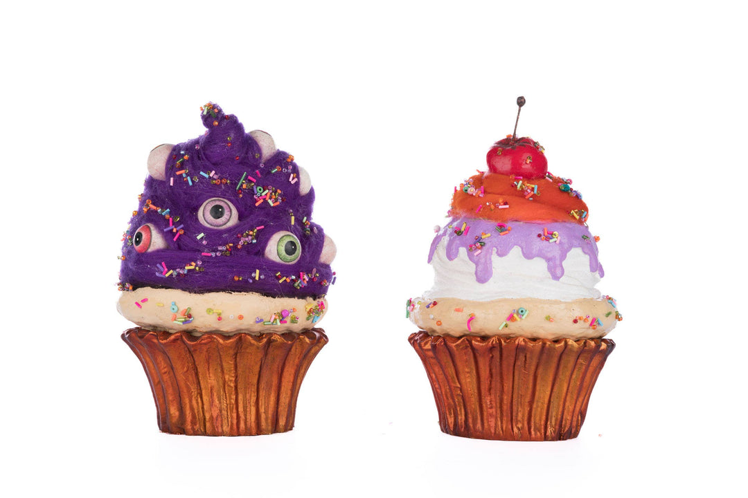 Creepy Cupcakes Crazy Eyes And Crabby Crumbs Set of 2