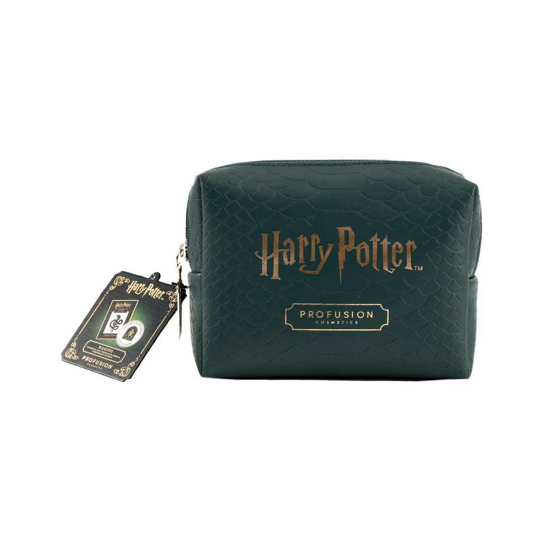 HP Dark Arts | Nagini Cosmetic Bag with Face Gems & Temporary Tattoo