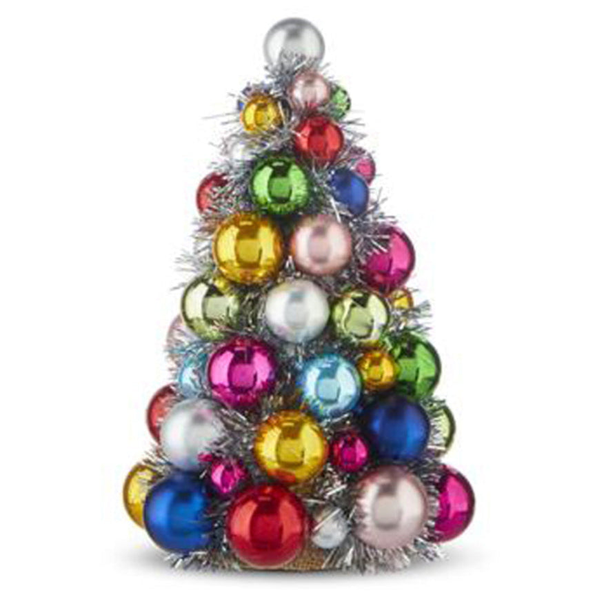 10" Ball Ornament Tree by Raz Imports image