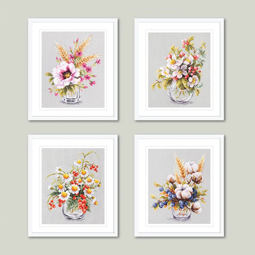 Blooming Apple Tree 100-011 Counted Cross-Stitch Kit