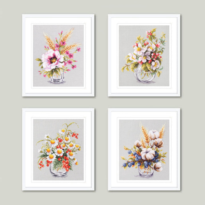 Chamomile and Red Currant 100-012 Counted Cross-Stitch Kit