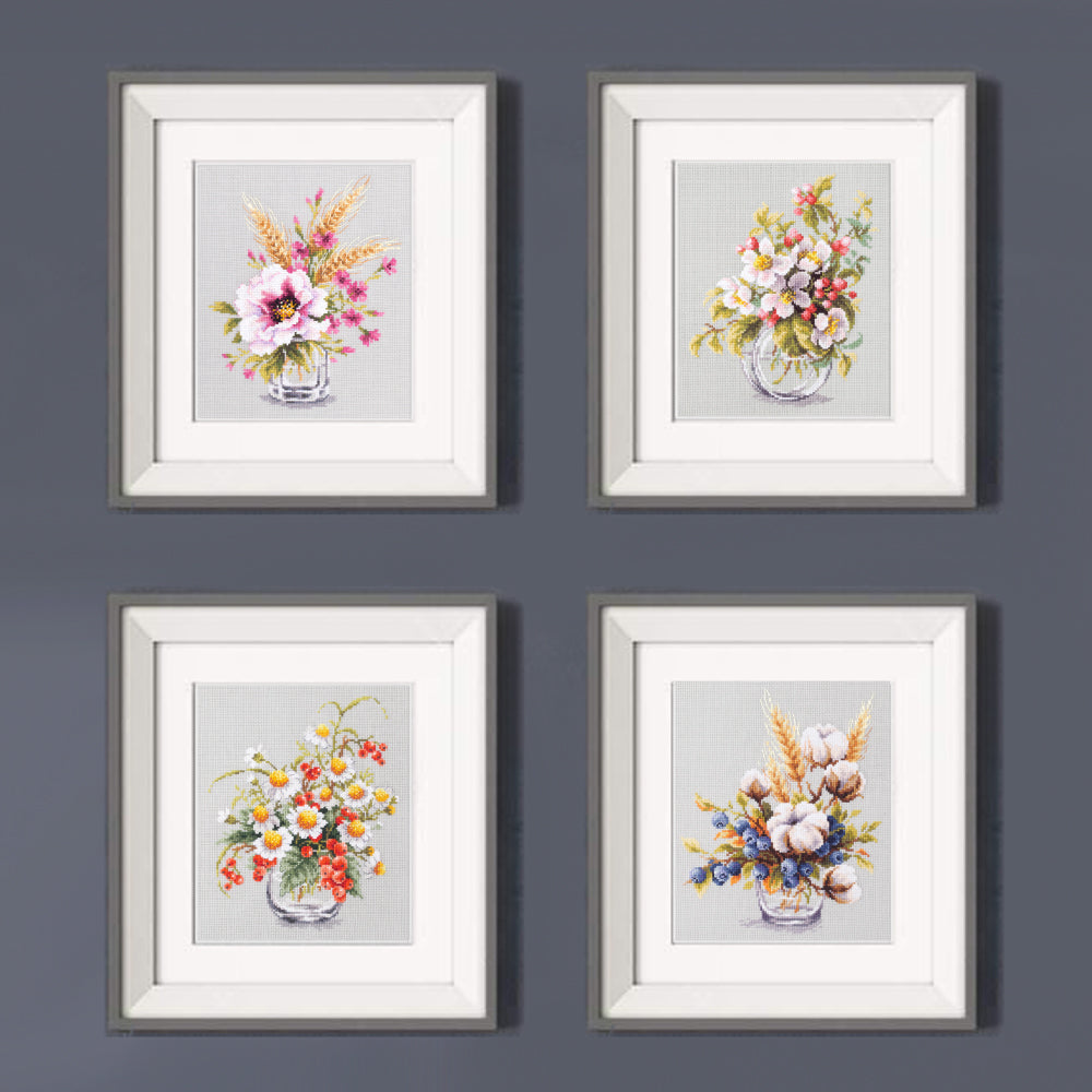 Chamomile and Red Currant 100-012 Counted Cross-Stitch Kit