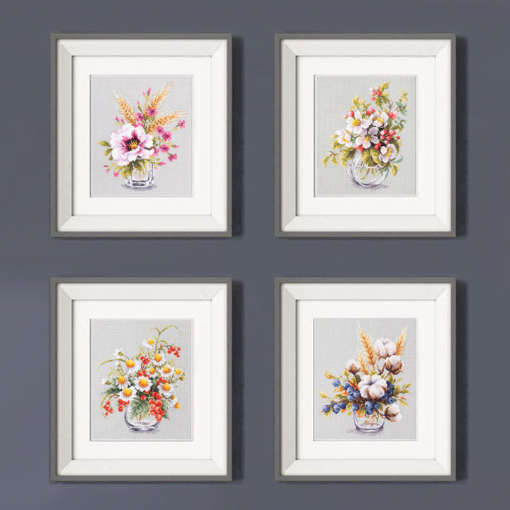 Chamomile and Red Currant 100-012 Counted Cross-Stitch Kit