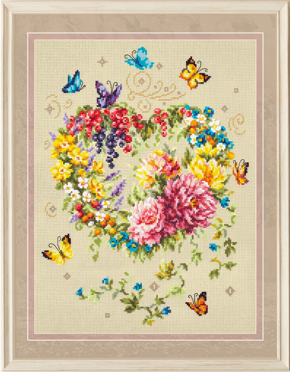 Tenderness of Your Heart 100-143 Counted Cross-Stitch Kit