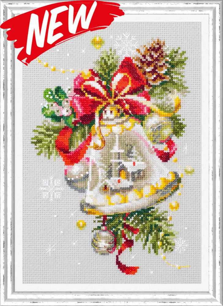 Christmas Bell 100-232 Counted Cross-Stitch Kit