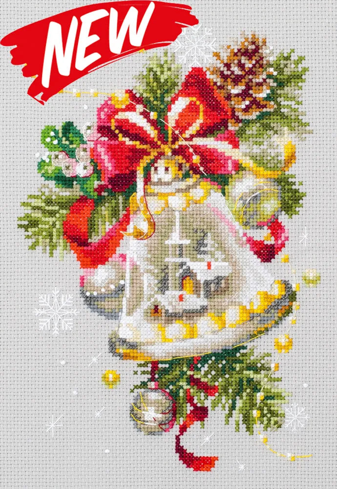 Christmas Bell 100-232 Counted Cross-Stitch Kit