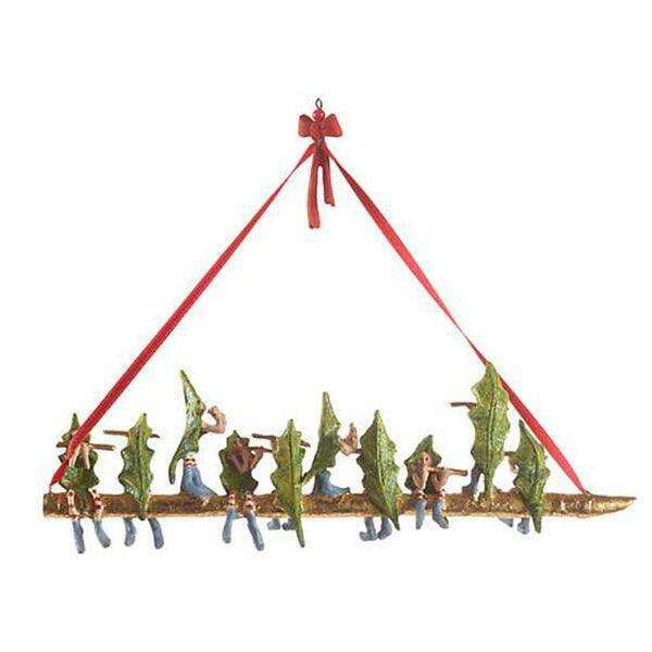 12 Days 10 Pipers Piping Ornament by Patience Brewster - Quirks!
