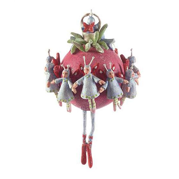 12 Days 11 Ladies Dancing Ornament by Patience Brewster - Quirks!