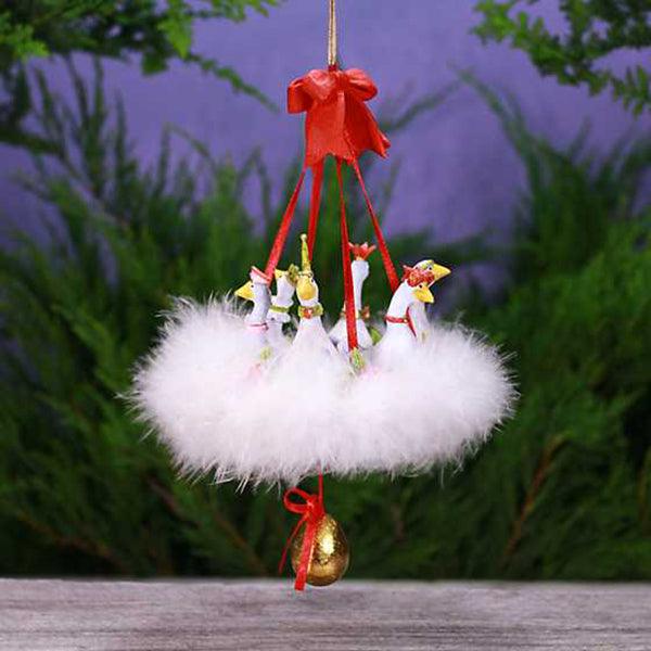 12 Days 6 Geese a-Laying Ornament by Patience Brewster - Quirks!