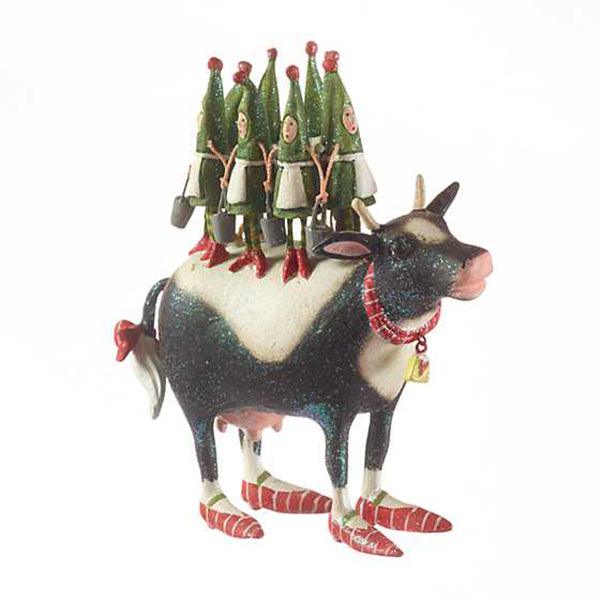 12 Days 8 Maids a-Milking Ornament by Patience Brewster - Quirks!