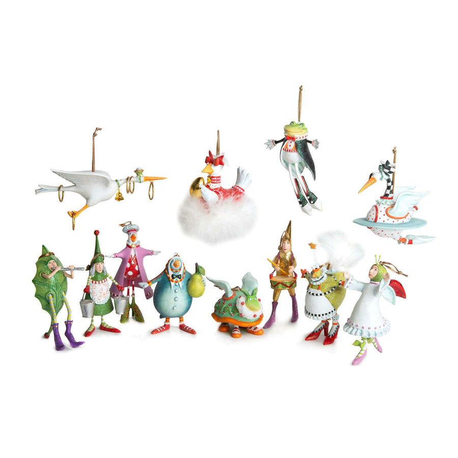 12 Days Mini Ornaments Set by Patience Brewster - Quirks!
