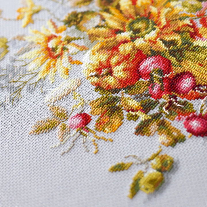 Autumn Improvisation 120-012 Counted Cross-Stitch Kit