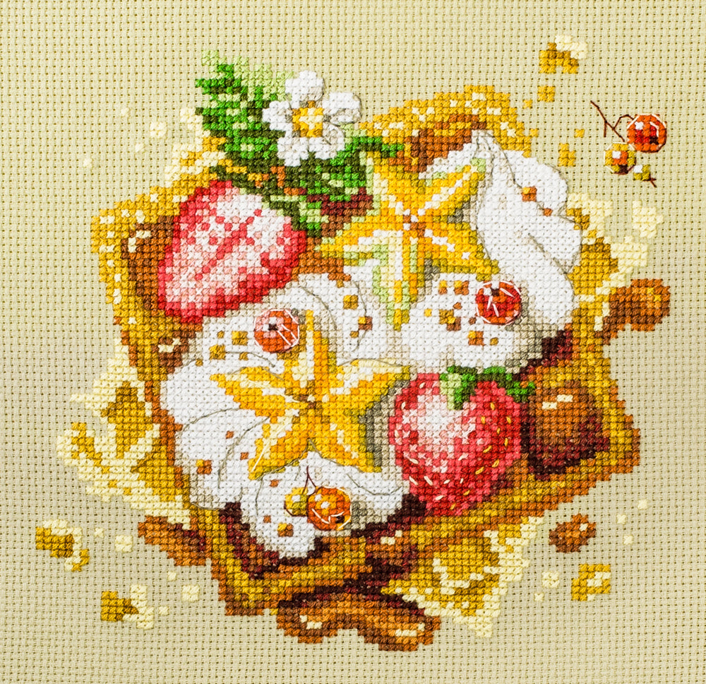 Viennese Waffles 120-091 Counted Cross-Stitch Kit