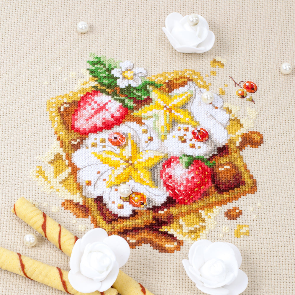 Viennese Waffles 120-091 Counted Cross-Stitch Kit