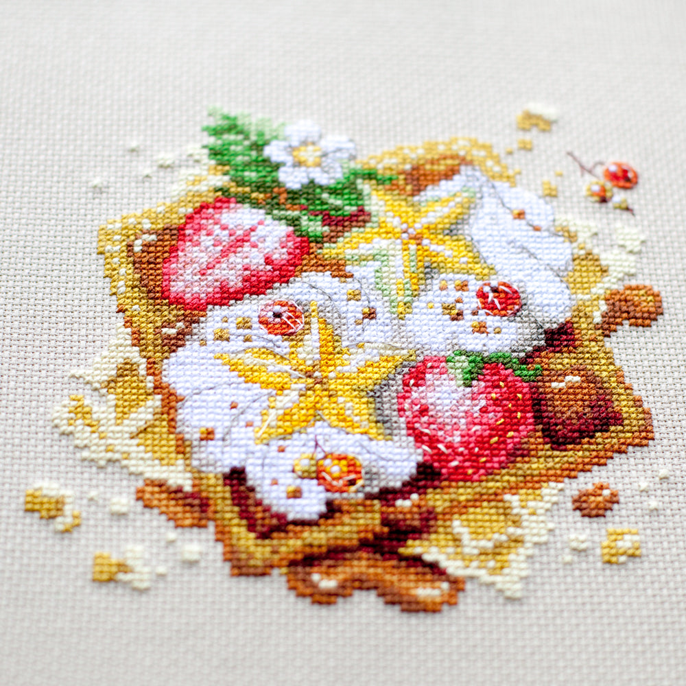Viennese Waffles 120-091 Counted Cross-Stitch Kit