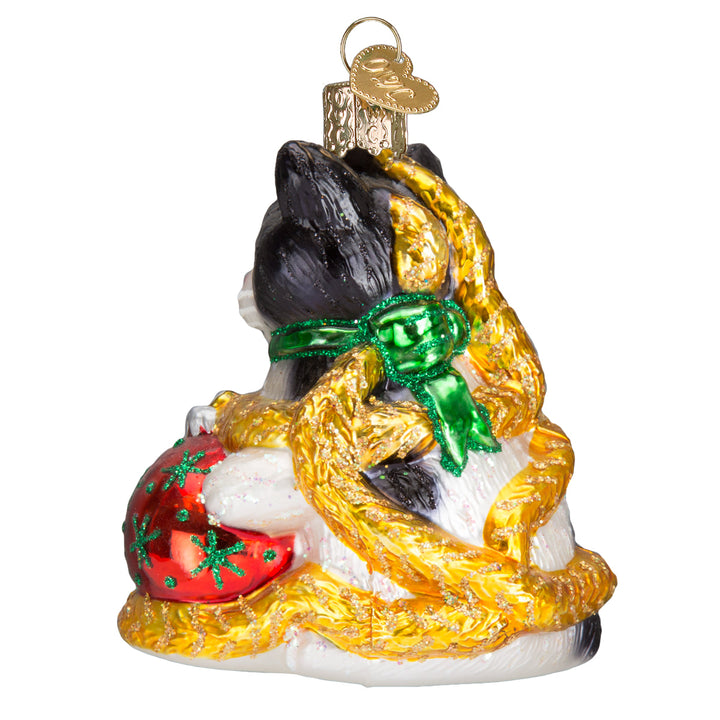 Holiday Kitten Ornament