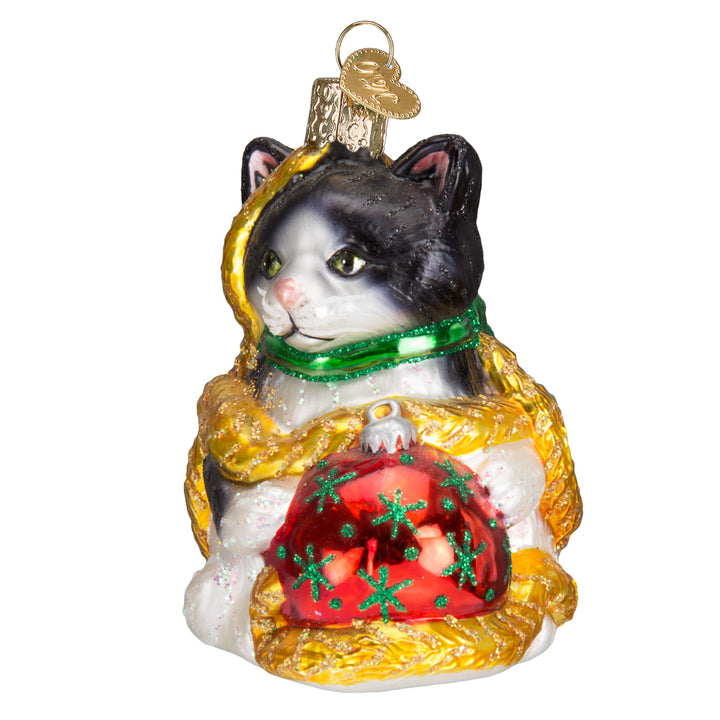 Holiday Kitten Ornament
